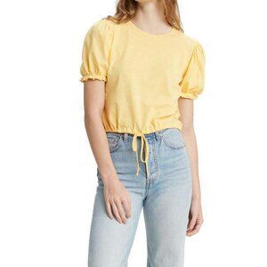 NWT Levi's Women's Bubblegum Tee, Yellow, M